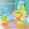 Children Summer Beach Sand Toys Outdoor Sand Shovel Water Play Tools Beachside Trolley Suitcase Sand Moulds Sand Rake Kids Gifts 1