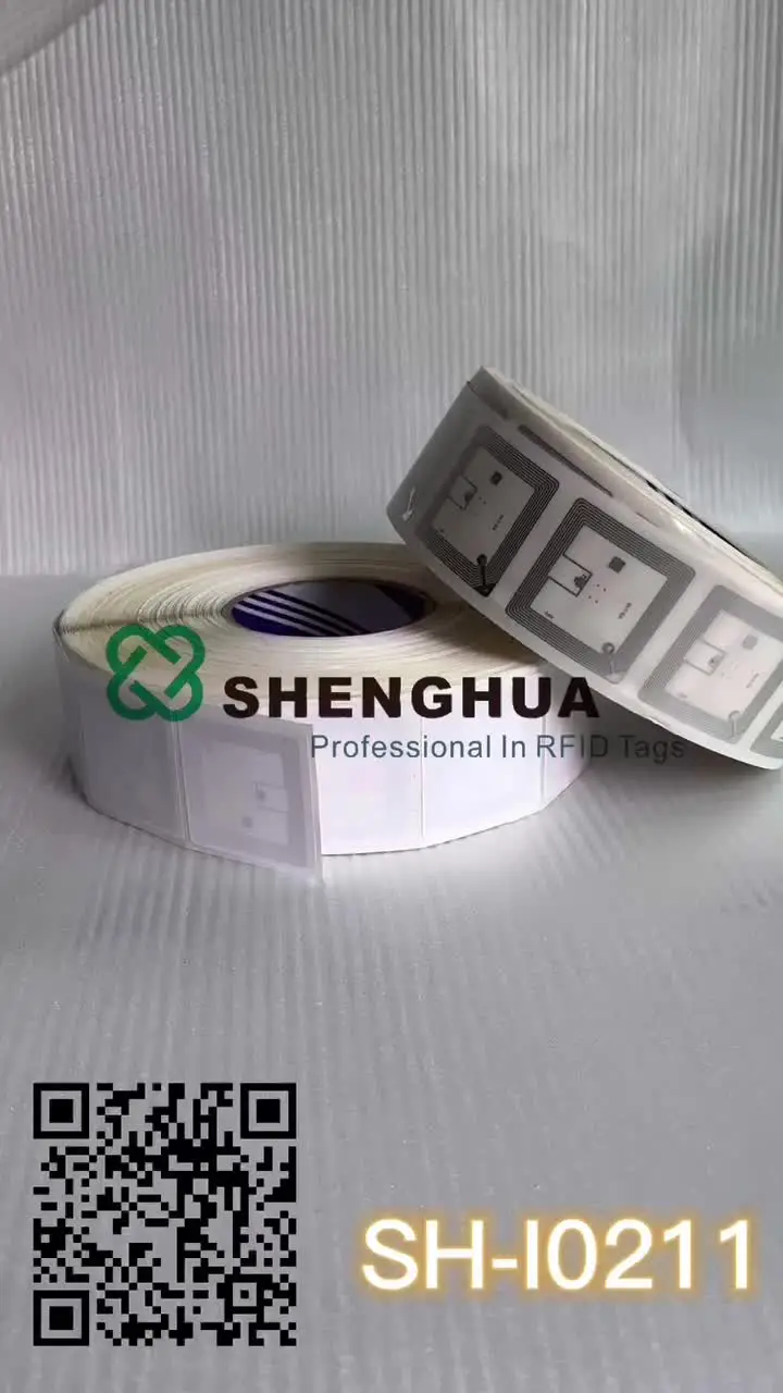 10ピース/パックiso 15693 hf rfidライブラリインレイnfcタグ工場価格