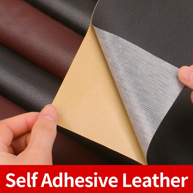 Leather Self Adhesive Furniture  Self Adhesive Patches Pu Leather -  Self-adhesive - Aliexpress