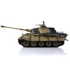HENG LONG 1/16 7.0 Yellow King Tiger FPV RC Tank 3888A 360° Turret Barrel Recoil Remoted Panzer Toys TH17564-SMT4 3