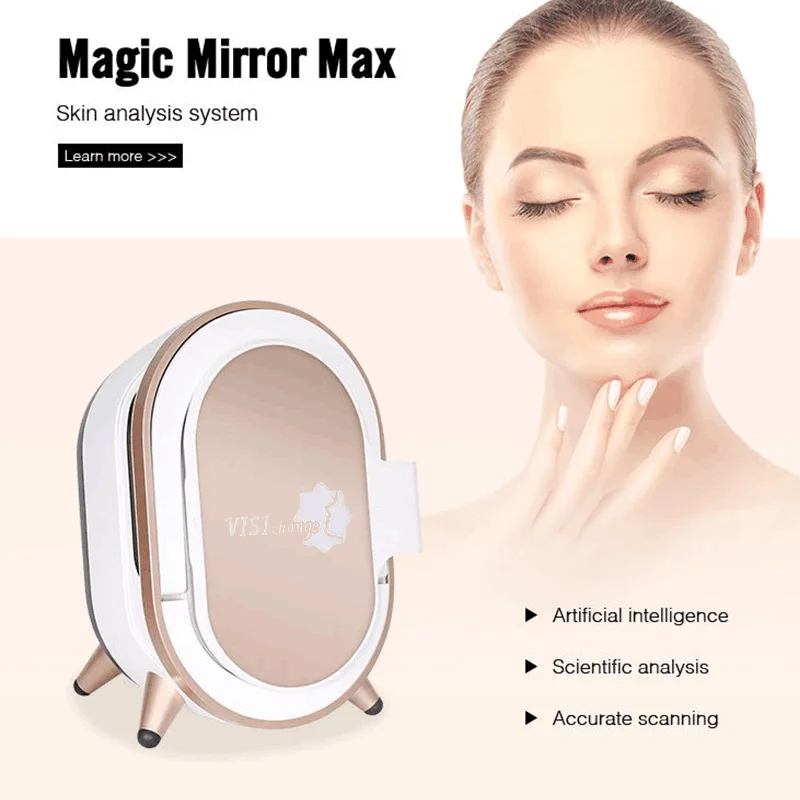 

Portable 3D Beauty Face Skin Analyzer Equip Analysis Facial Care Skin Analyzer Salon Machines Skin Test Device Price For Sale