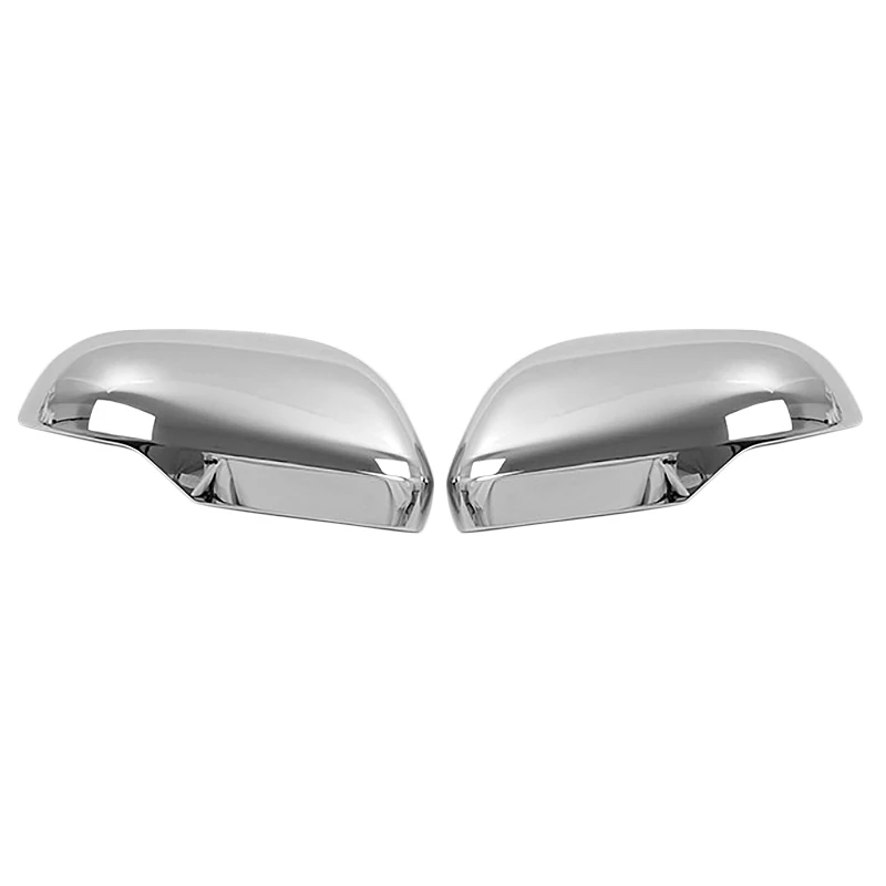 Car Chrome Rear View Rearview Side Glass Mirror Cover Trim Frame Side