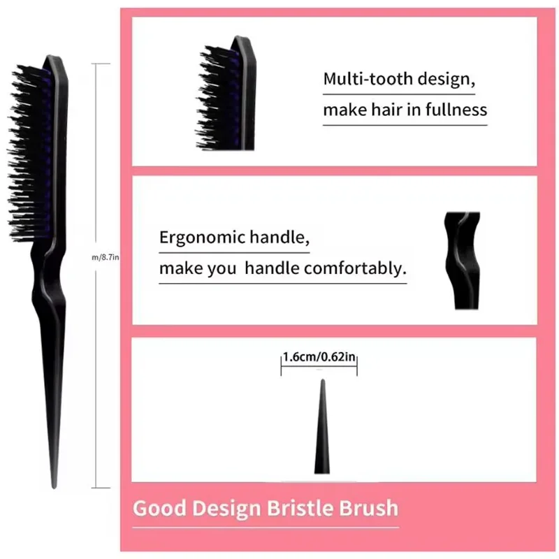 Hot Sale Portable Silicone Hair Brush Washable Durable Rubber Curly Brush Hair Beauty Dirty Braided Curly Hair Men Cleaning Tool 6