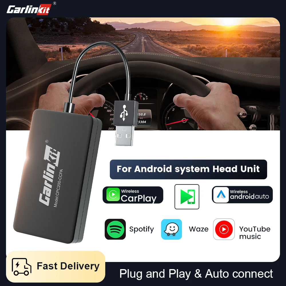 Carlinkit Wireless CarPlay Adapter USB Wired Android Auto Dongle For  Aftermarket Android Screen Car Ariplay Smart Link Mirro From Ihammi, $23.88