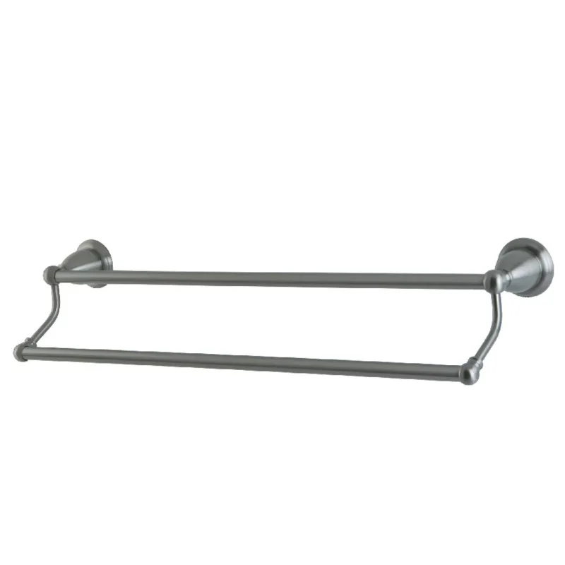 

Heritage 18" Dual Towel Bar, Brushed Nickel bathroom towel holder
