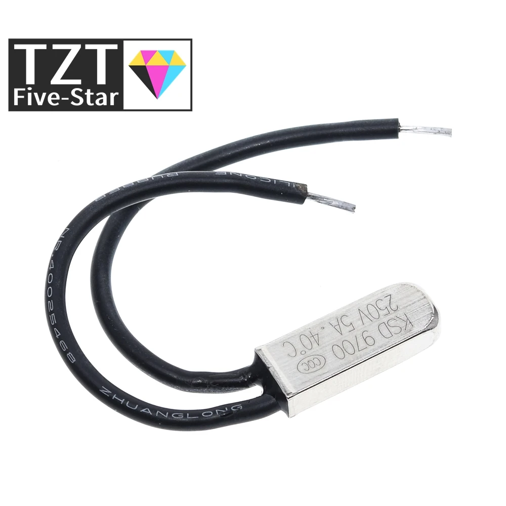 1/3PCS KSD9700 250V 5A Temperaturschalter N/C 15~70 Grad Celsius Normal Close