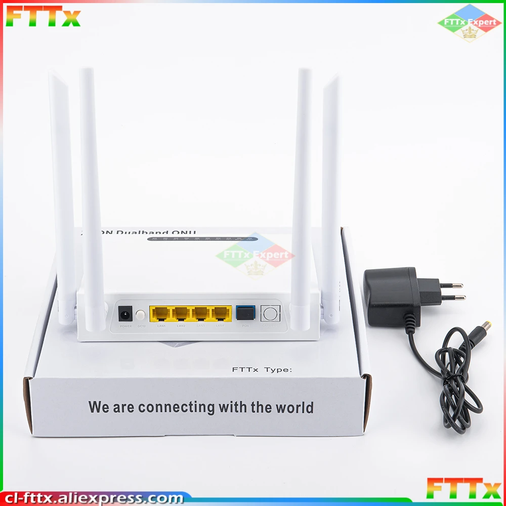 100% New 9607C 5G XPON ONU Dual Band WIFI 2.4G&5G ONT ONU XPON English version
