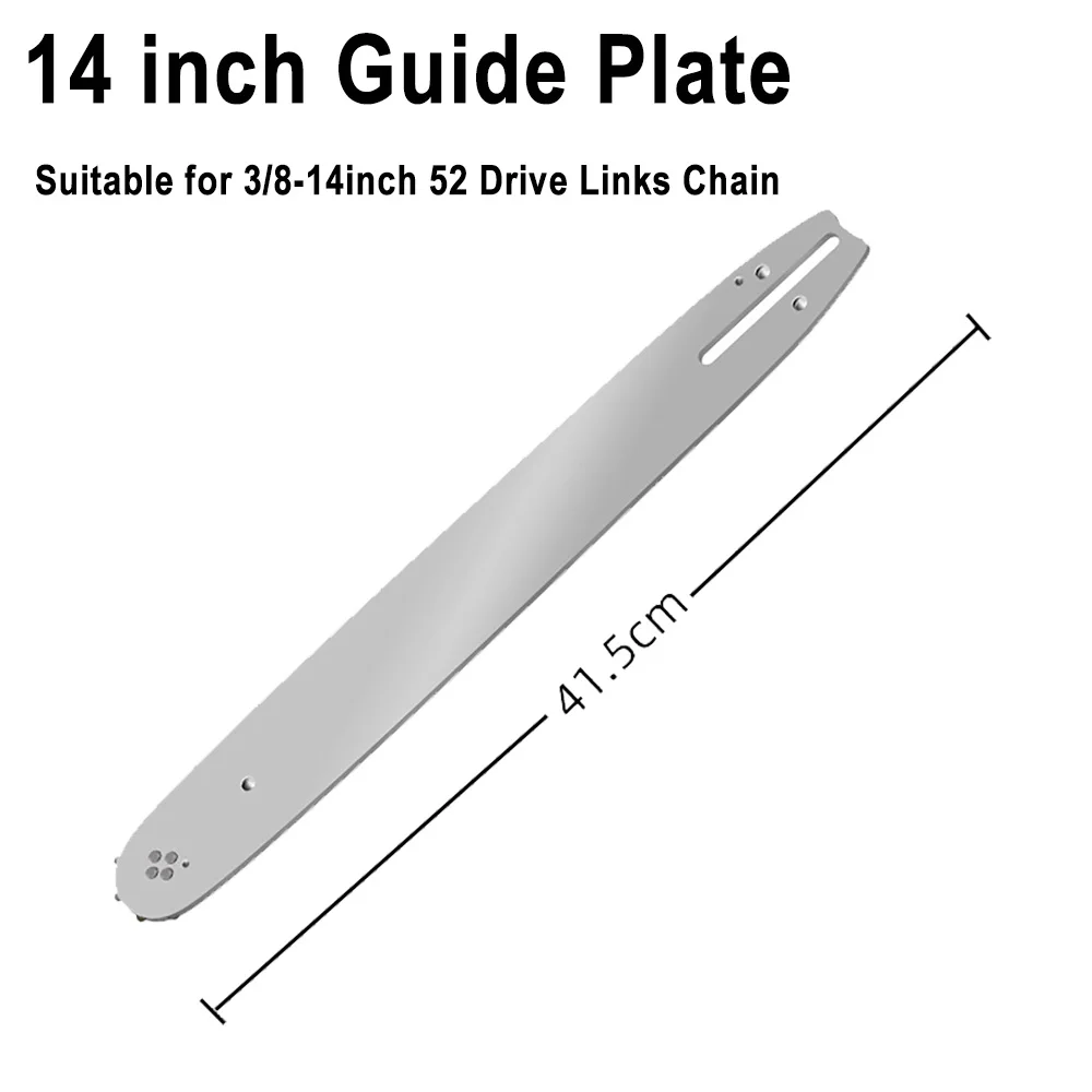 14 inch 3/8"LP 52DL Chainsaw Portable Electric Saw Rechargeable Chain Saw 14" Mini Blade Carpentry Tools Electric Wood electric chainsaw electric saw