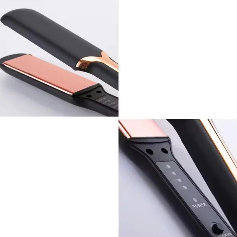 Professional Flat Iorn Straightener And Curler ceramic High Heat  flat irons home Salon hair styler tools 4