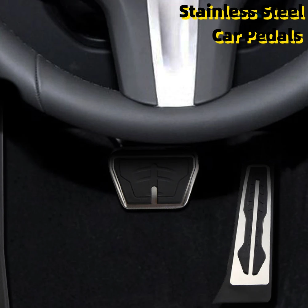 DA-PB2 ダンディスチール・ステンレス用ペダルブレーキ 1個 花岡車輌 【通販モノタロウ】 車のフットレスト 用のビー・エム・ダブリュー用ペダルパッドシリーズ2個ステンレススチールATペダルカバーブレーキ車両用