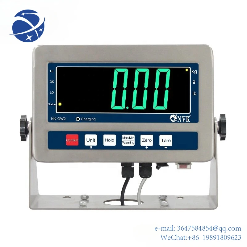 

Yun YiYun Yi Stainless Steel Weighing Indicator Waterproof LED Large Screen Digital for Platform Floor Scale