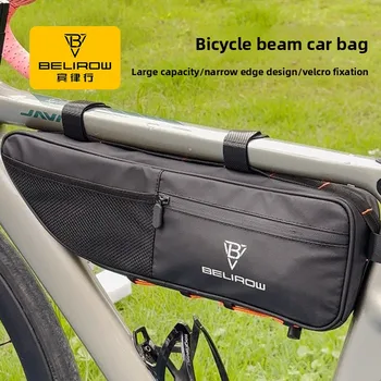 Borsa da manubrio per bici da 3 litri Borsa da manubrio piccola per bicicletta Pratica custodia anteriore per tracolla Tracolla Piccolo barile da strada di montagna