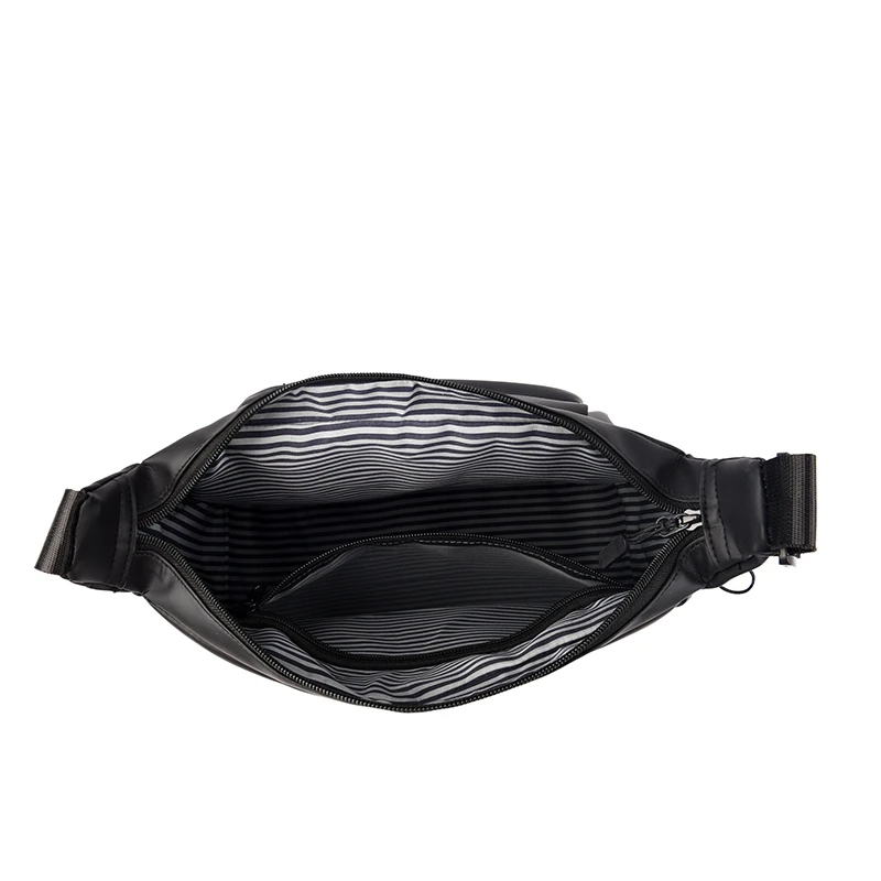 1 piece of minimalist messenger bag, Mailman bag, adjustable shoulder strap, zipper closed, fade resistant, durable for daily co