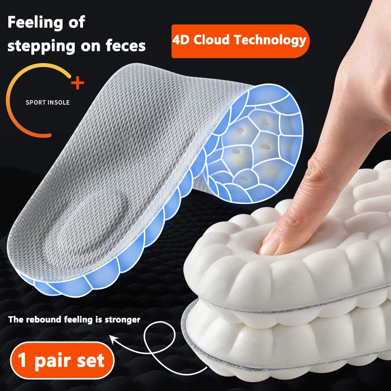 Latex Sport Orthotic Insoles 4