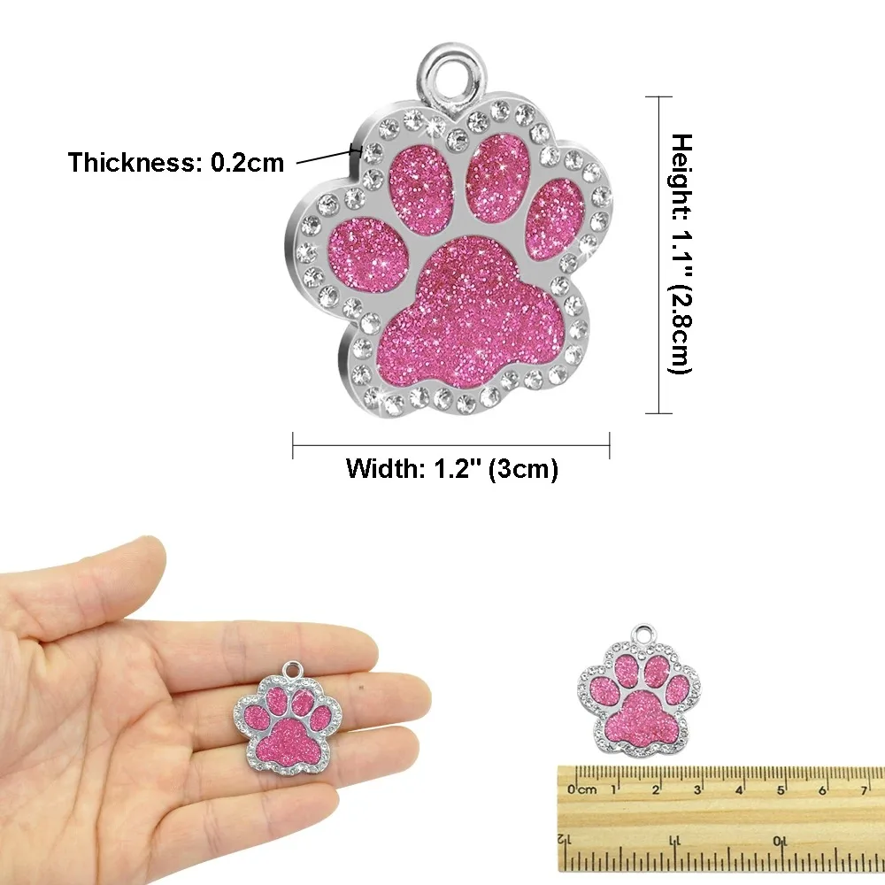 1 Personalized BLING Dog/Cat ID Tag 4