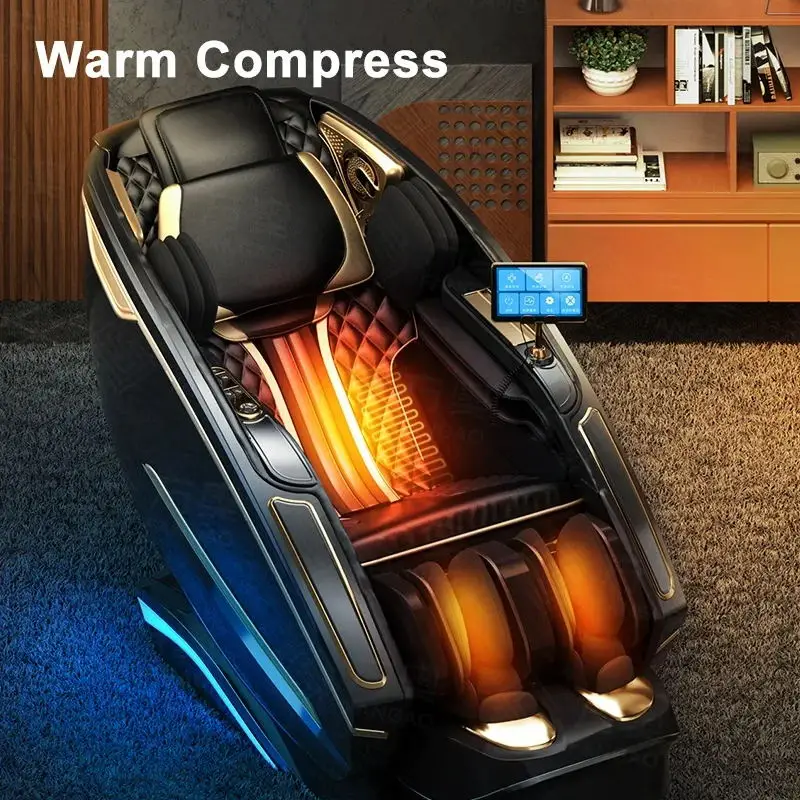 3 Year Warranty 4D SL-Track Zero Gravity full body AirBag Massager Chairs Home 3D Office Chair Luxury Electric Massage Sofa 6
