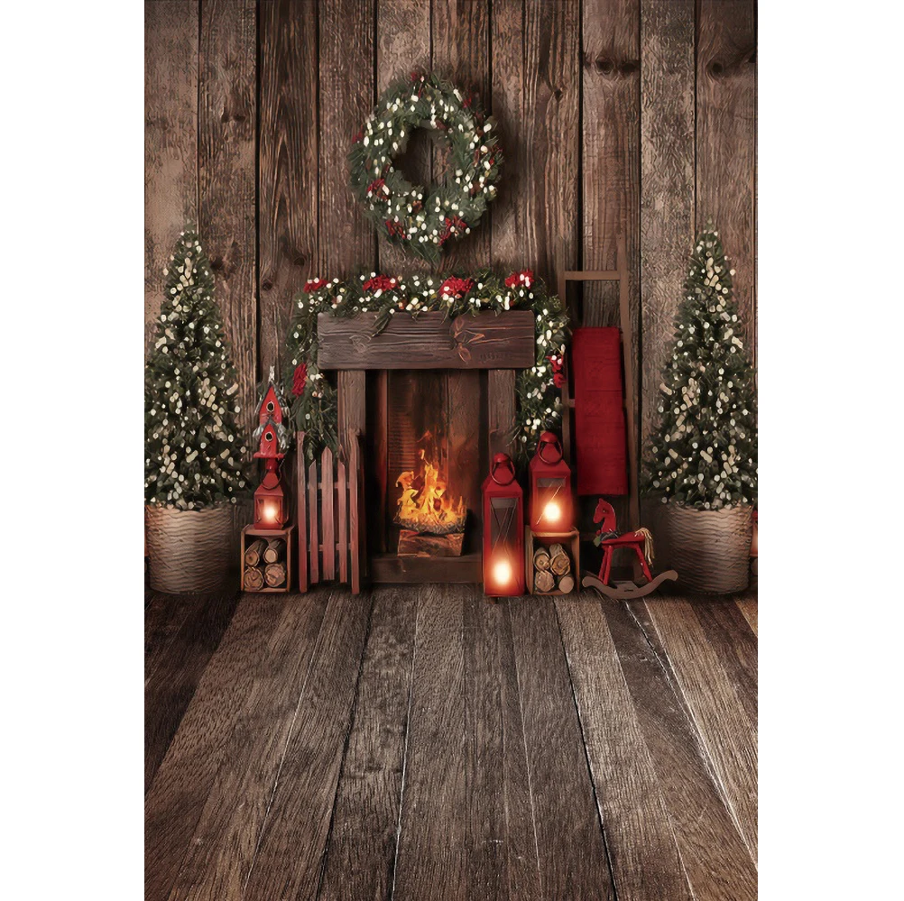 Poster Noel Fond Photo Noël 5x7 FT - Panneau Vinyle étoiles Pour Décoration Et Photos Enfants Toile De Fond Photo Noel