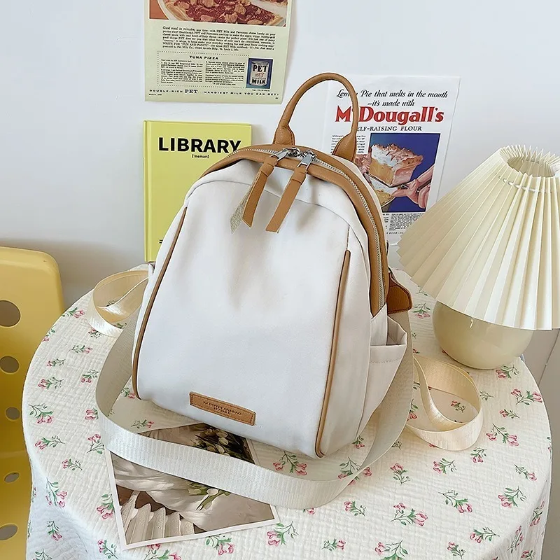 

2024 New Fashion Women Backpack College Students Large Capacity Lightweight Travel Shoulder Schoolbag Girl Mini Kawaii Backpacks