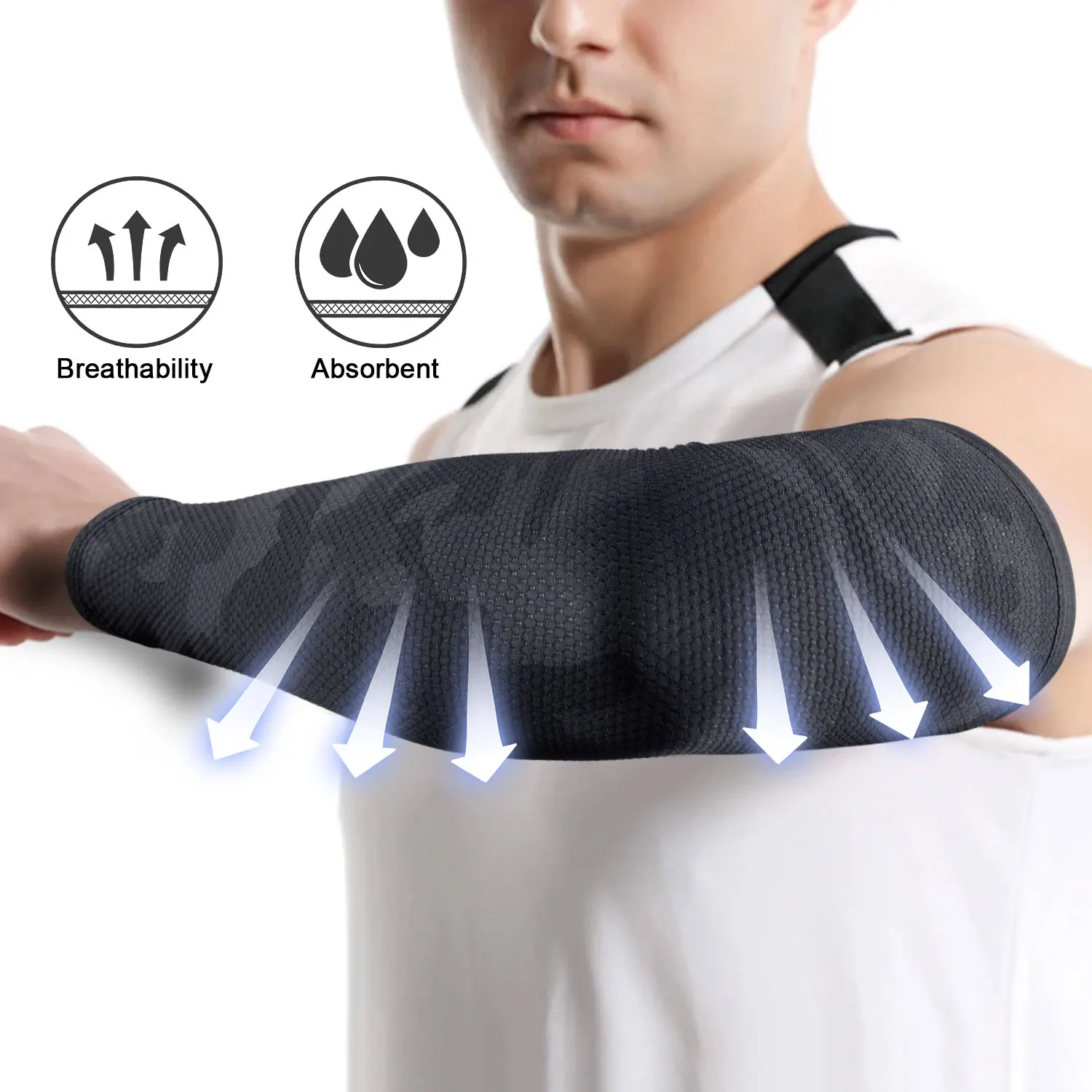 Ice Cooling Sunscreen Arm Sleeves Quick Dry Running Cycling Sports Elastic UV Protection Volleyball Basketball Cuffs Hand Cover