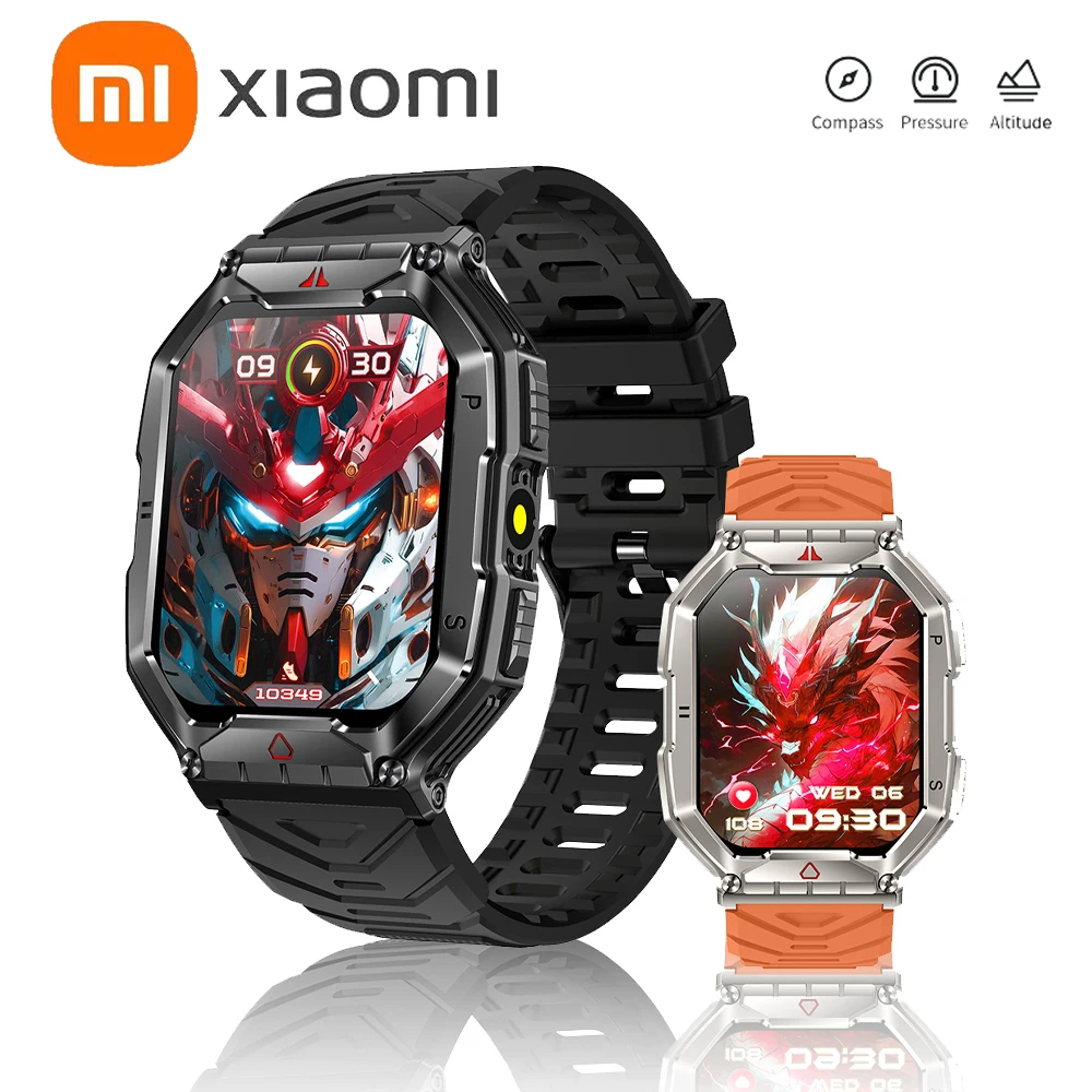 2024NEWXiaomiKR82SmartwatchOutdoorSportsSmartWatch650mAhBT