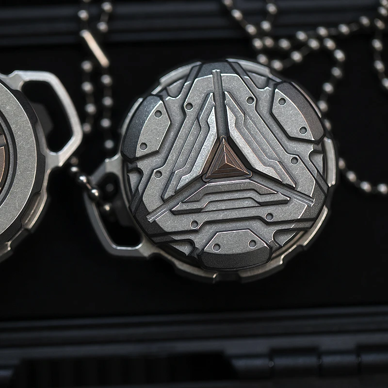 Titanium Alloy EDC Multifunctional Waterproof Warehouse Necklace