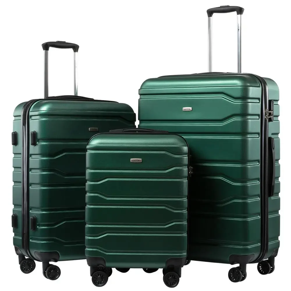 20" 24/28 inch Luggage set Travel suitcase on wheels trolley luggage Cabin suitcase carry on hardside luggage fashion bag