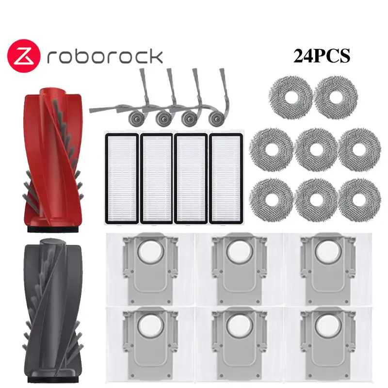 Roborock Qrevo Curv Robot Vacuum Cleaner Accessories Main Roller Side Brush Hepa Filter Mop Cloth Dust Bag Parts Replacement - Image 8