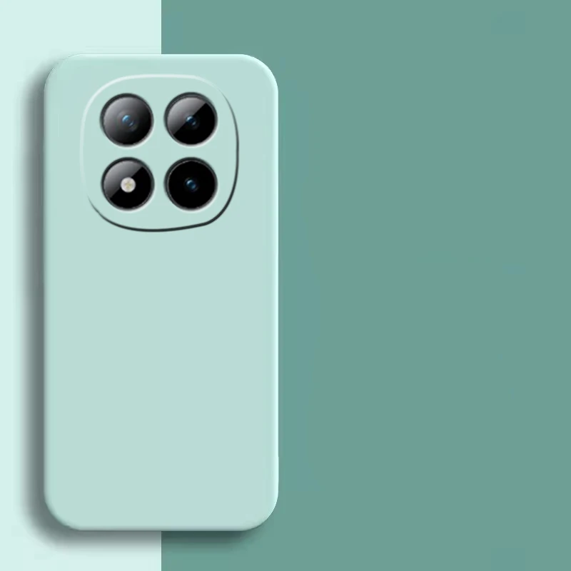 Shockproof Liquid Silicone Soft Case Cover for Redmi Note 15 and Pro Plus