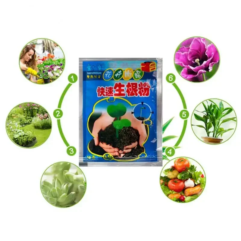 5PCS Plant Fast Rooting Powder for Garden