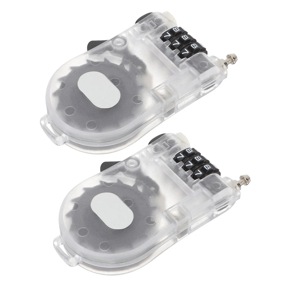 

Ski Anti-Theft Lock Portable Board Lock Light Retractable Safety Wire Rope Steel Cable Lock Lock Ski Accessories