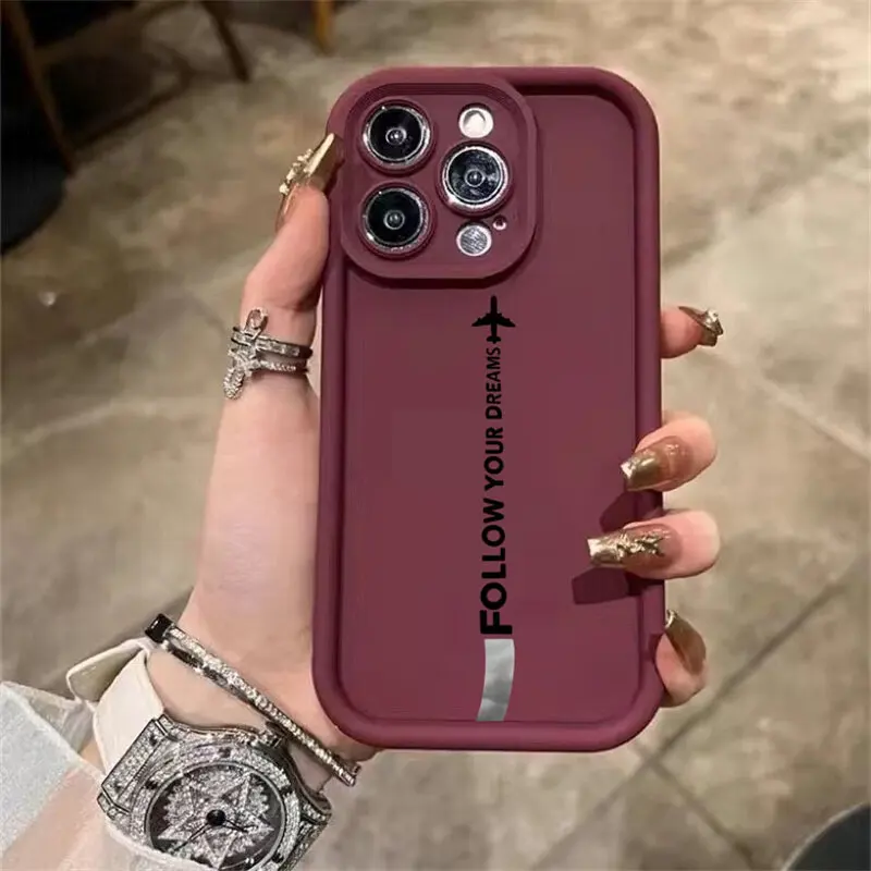 Travel-Inspired Airplane Route Phone Case