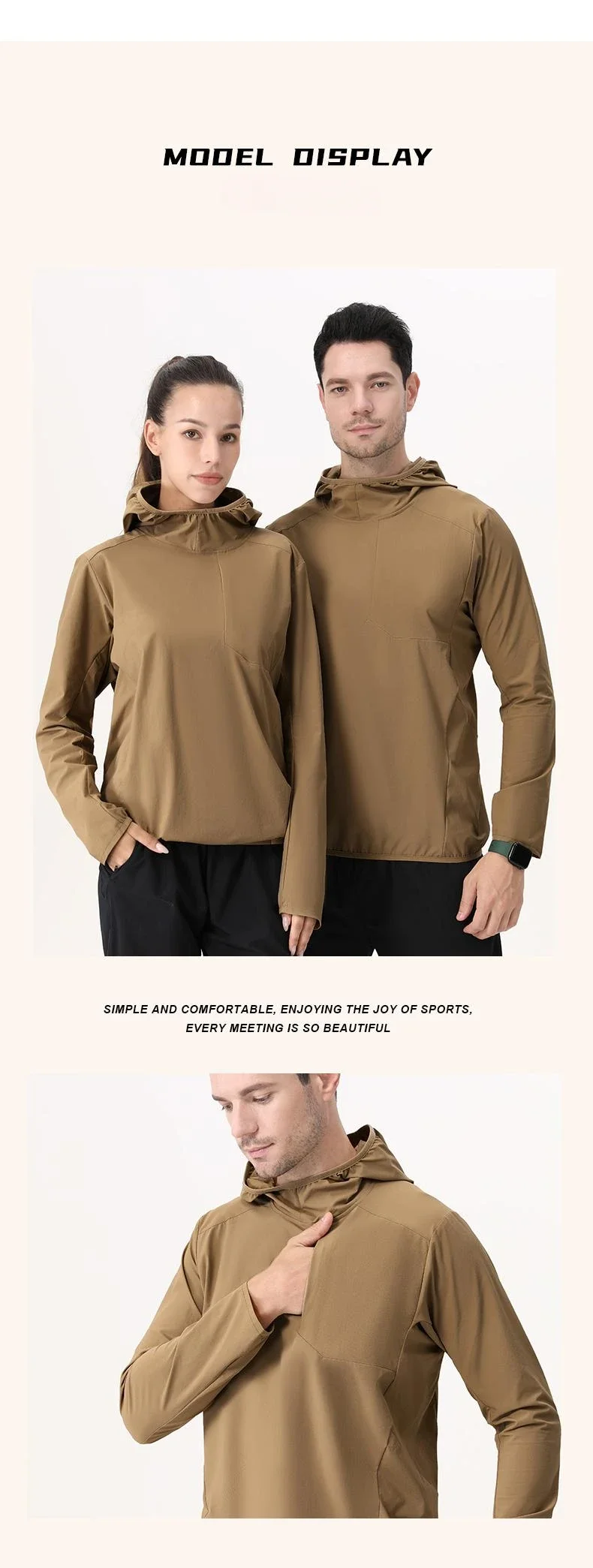 Men Muscle Quick Drying Training T-Shirt Bodybuilding Gym Tees Outdoor Running Jogging Hoodie Casual Elastic Sportswear