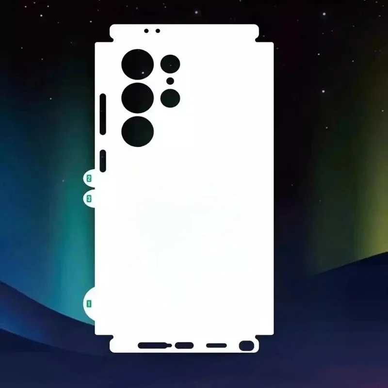 2 Pezzi Pellicola Idrogel Posteriore per Samsung Galaxy S25 S24 Ultra Plus, Protezione Schermo HD Trasparente, Pellicola Protettiva S25 Plus S25 Ultra - immagine 6