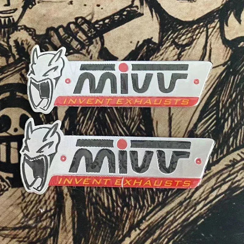 Aluminium Motorcycel Exhaust Pipes Pipe Decal Sticker For Mivv for YAMAHA Kawasaki Suzuki Honda aluminium motorcycle accessories exhaust tip pipe stickers moto for mivv yamaha honda harley decals cafe racer modified parts