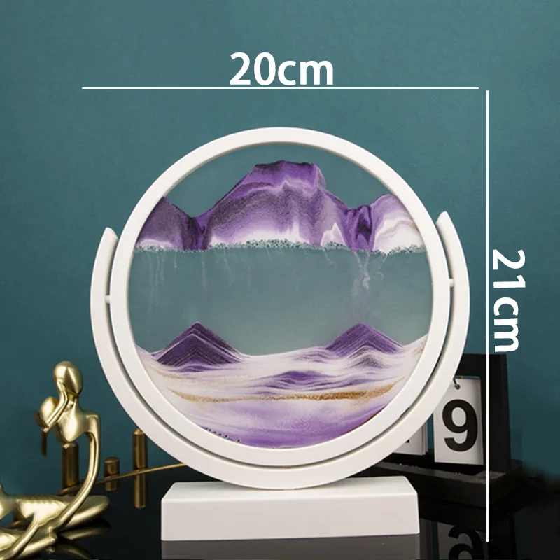 8 inch-Purple