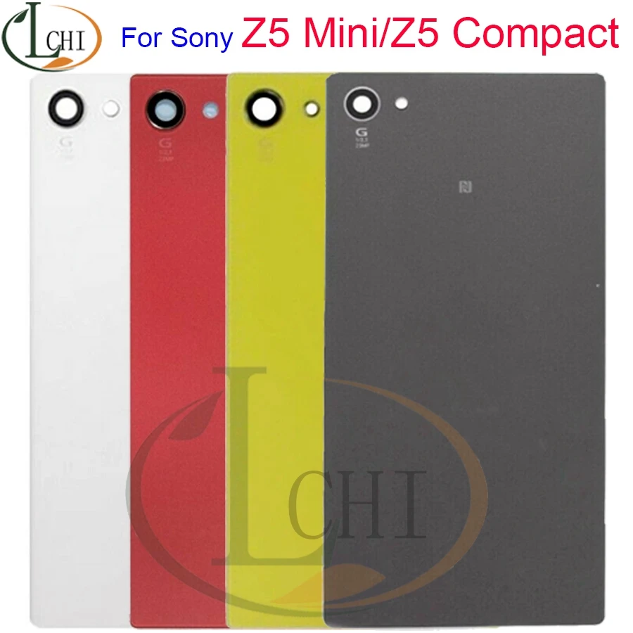 

For SONY Xperia Z5 Compact Back Battery Cover E5803 E5823 Housing Rear Door Case Replace For 4.6" SONY Z5 Mini Battery Cover