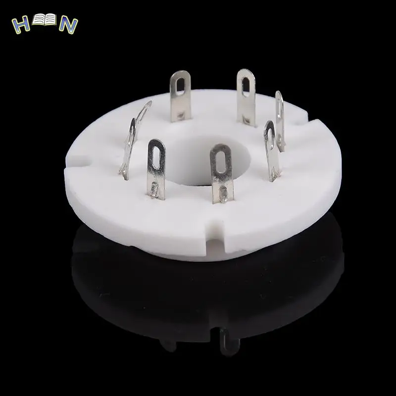 

8pin B8S Ceramic Vacuum Tube Socket for FU50R FU50, GU-50,FU-15,5U8C Vintage AMP DIY