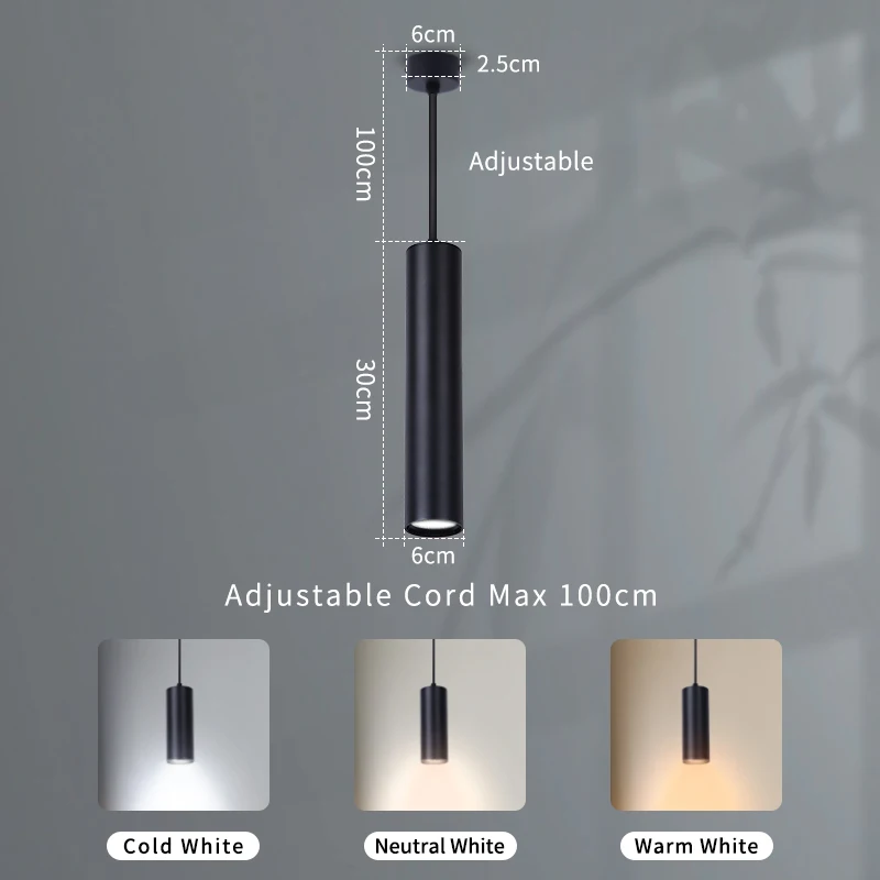 أضواء LED متدلية للغرفة ، مصباح سقف ، تعليق ، إضاء...