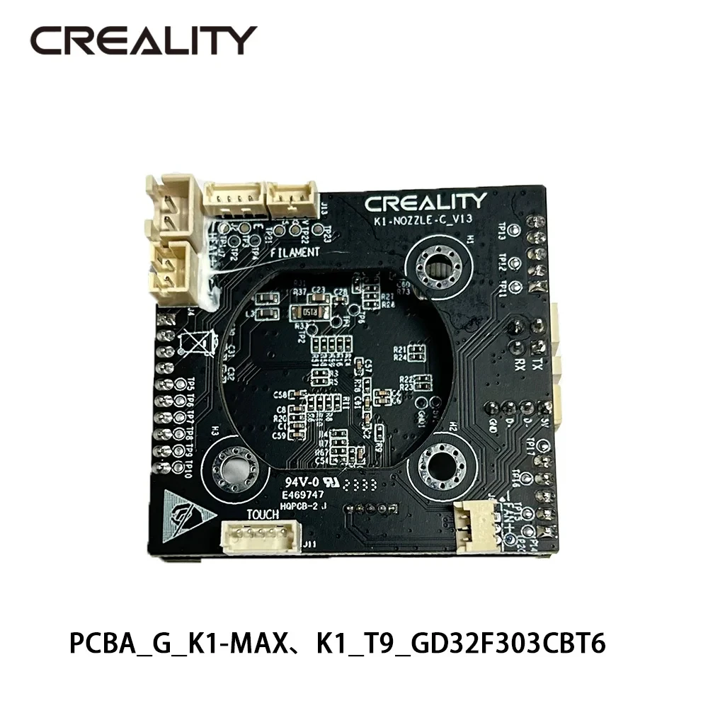 Placa Adaptadora Original Pcba_g k1 k1 Max t9 _ Gd32f303cbt6 Bico C-v13 Substituir Acessórios para Impressora 3d Creality