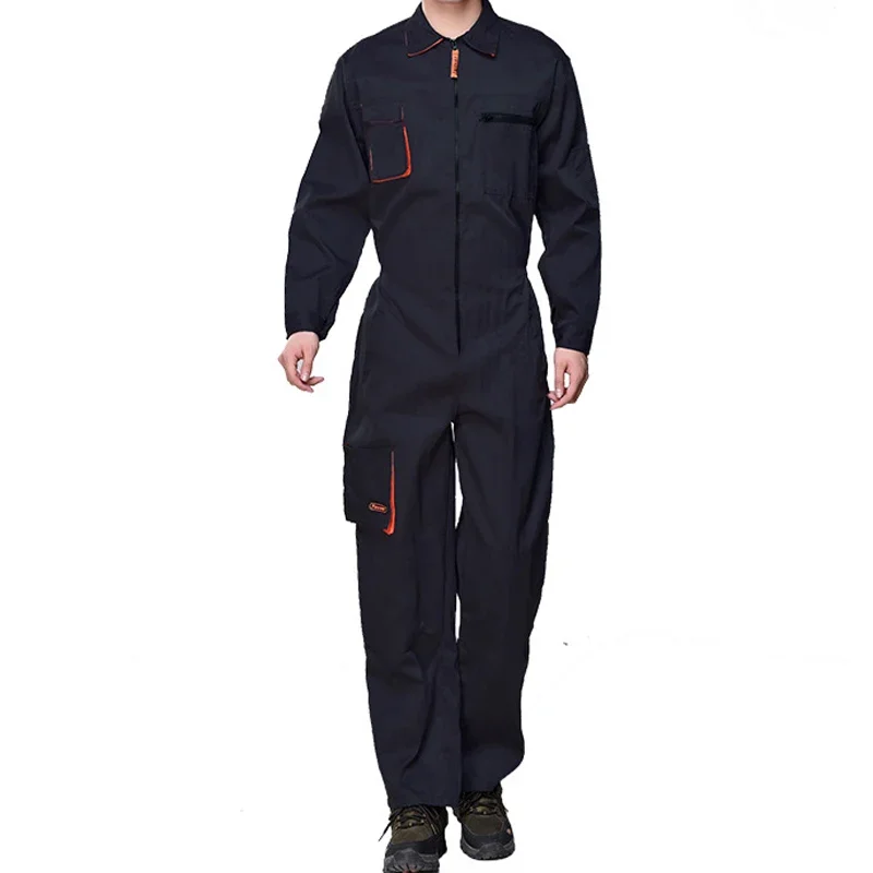 

2024Work Overall Uniform Men Women Working Coveralls Welding Suit Car Repair Workshop Mechanic Plus Size Clothes