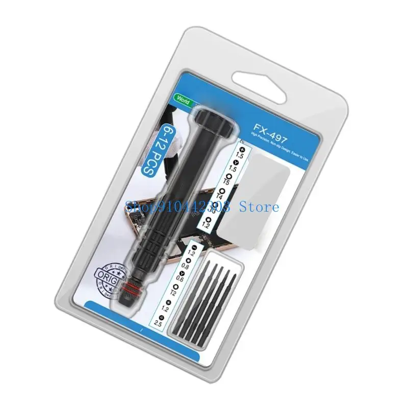 정밀 미니 드라이버 세트 전자 제품용 자석 팁 시계 수리 드라이버 비트 정밀 드라이버 세트