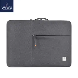 WIWU Premium Double Layer Waterproof Laptop Sleeve - Air 15.3 M4 M3 M2 (GRAY)