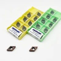 DCMT 070204   DCMT 070208   Insert de tournage DCMT11T304 DCMT11T308, Inserts en carbure DCMT, lame de tour CNC pour coupe-tour en acier inoxydable 5