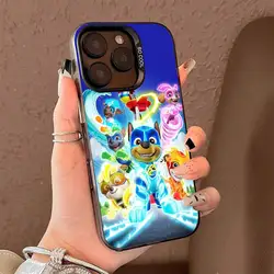 Adorable Cartoon P - Paw Colorful Phone Case Shell - iPhone 14 Plus (Z1)