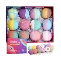 Bath Bombs for Women Gift Set 12pcs Natural Wonderful Fizz Effect for Bubble & Spa Amazing Gift for Wife, Girlfriend, Mother 1