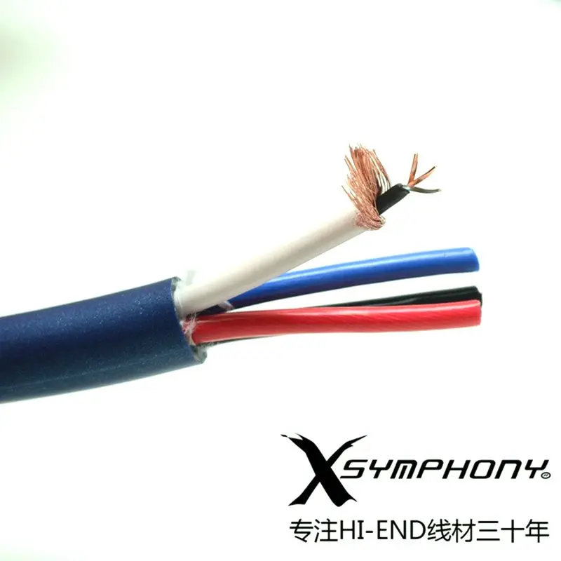 

Французская X-симфония SP-100 7N, высокочистый медный HI-Fi кабель для динамика, высококлассный кабель для усилителя мощности, кабель для динамика