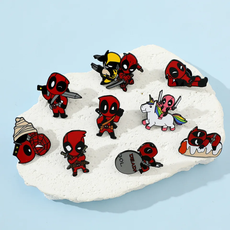 Marvel Spilla Con Emblema Di Deadpool, Edizione Da Collezione - Foto 3