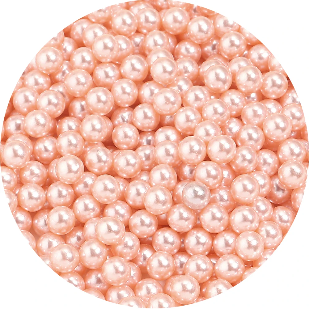 Colorful Imitation Pearl Beads for DIY Crafts and Decorations