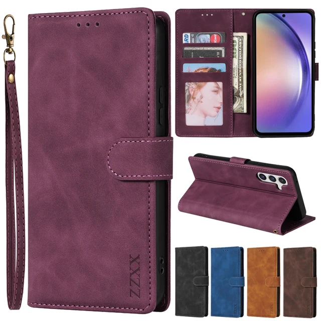 Proteção Premium e Conveniência: Carteira Flip Magnética Elegante para seu Samsung Proteção Premium e Conveniência: Carteira Flip Magnética Elegante para seu Samsung