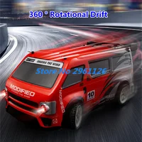Simulated 4WD Remote Control Drfift Car 1:16 360° Drift Two Sets Tires Light Switching PVC Explosion-Proof RC Truck Car Toy 2